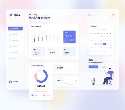 Nucleic acid detection booking platform ui 图标 插图 设计