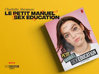 Sex Education - Cover book cover netflix tv show type