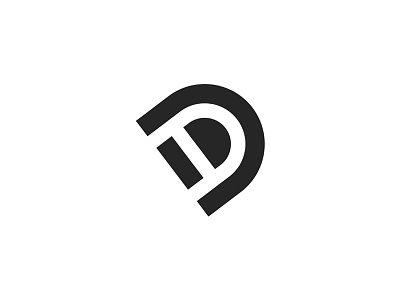 DA - Monogram ad ad logo clever da da logo da monogram giletroja initials logo logo logo design logotype minimalism monogram negative space logo typography