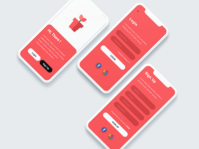 Login, Sign Up app design landingpagedesign login design login screen product design ui ui design ux