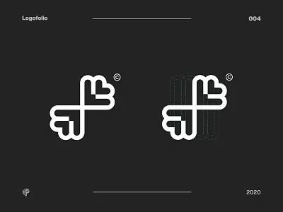Logofolio 004 design flat graphic design illustrator logo minimal vector