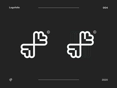 Logofolio 004 design flat graphic design illustrator logo minimal vector