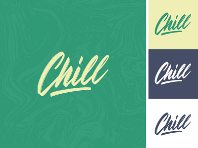 Chill lettering logo sketch apparel branding brush calligraphy chill clothing design fashion hand lettering handlettering label lettering logo logotype mark packaging script sketch type typography