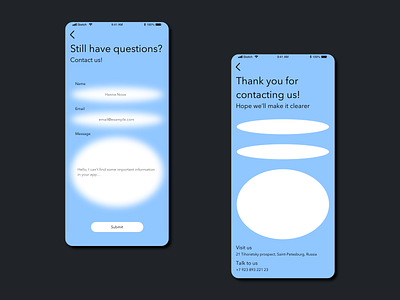 #DailyUI 028 - Contact Us app contact contact form contact us daily 100 challenge daily ui dailyui ui