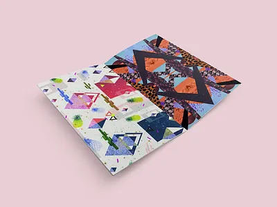 experimental digital design 90s abstract digital art fashionista geometric illustration mixed media pattern photoshop