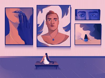 Sonnets of the soul art artwork design girl illustration graphic design graphic designers illustration illustrator inspiration vector