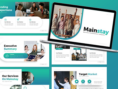 Mainstay - Business PowerPoint Template business design graphic design powerpoint presentation powerpoint template presentation design presentation template