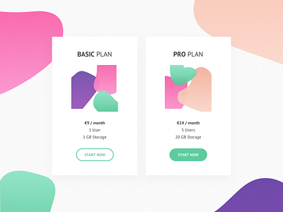 Daily UI #30 - Pricing branding card dailyui dailyui30 illustration pricing ui