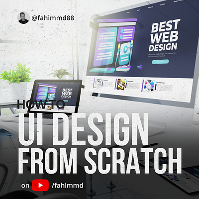 Website UI Design on Adobe XD from Scratch Tutorial for Beginner adobe xd design tutorial ui ui design user interface website youtube