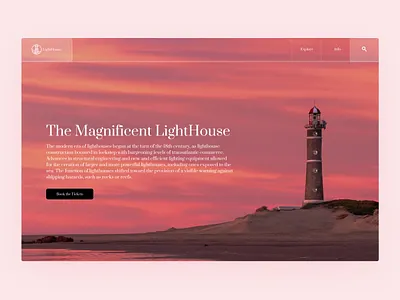 Lighthouse Guide Web Design ui vector web web design web design web design agency web design and development web design company web designer webdesign website website builder website concept website design websites