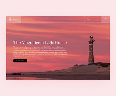 Lighthouse Guide Web Design ui vector web web design web design web design agency web design and development web design company web designer webdesign website website builder website concept website design websites