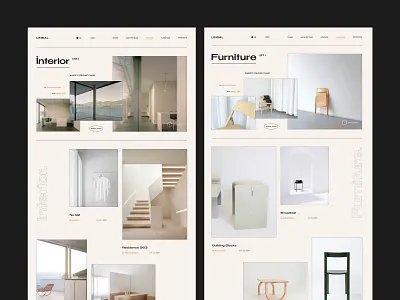 Leibal - Minimal design blog app architecture azerbaijan baku brand identity clean design furniture furniture store interaction interior menu minimal minimalism modern simple ui ux web website
