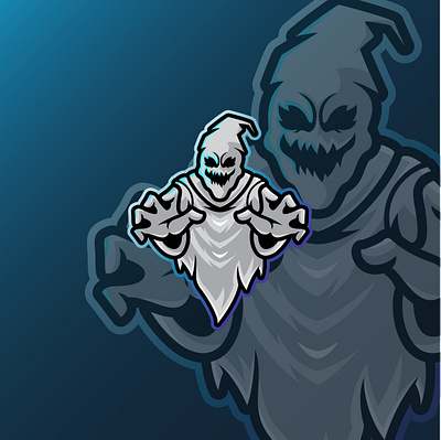 Ghost design esport gamer gaming gaming logo logo mascot twitch twitch logo web