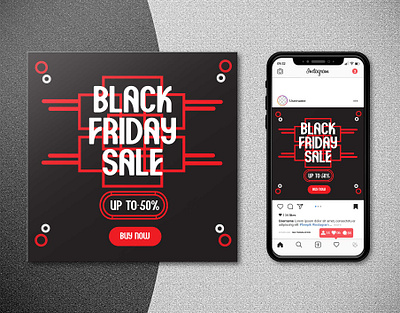 Black Friday Sale Social Media Banner-1 advertising banner ad blackfriday business concept craetiveshape creative discount graphicdesign modern new offer pattern post sale shopping social media design template trendy vector