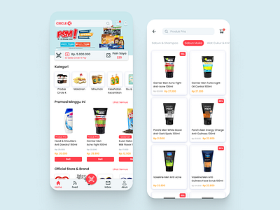 Circle K Mobile App - Redesign app circle k clean design design ecommerce marketplace mobile app mobile app design mobile apps ui uiux ux