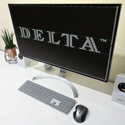 D E L T A ™ / logotype proposal ✏ brand branding design designer grid icon identity lettering logo logodesign logodesigner logotype mark type typogaphy