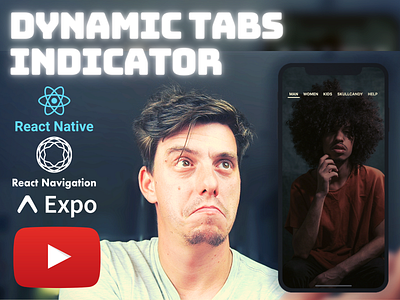 [YouTube TUTS] React Native Animated Tabs & Animated Indicator animated tabbar carousel github open source react native react native animation react native development company tabs animation tutorial animation youtube youtube tutorial youtube video