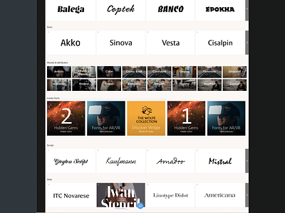 Monotype Library Subscription Desktop App app app design desktop app fonts product type typogaphy