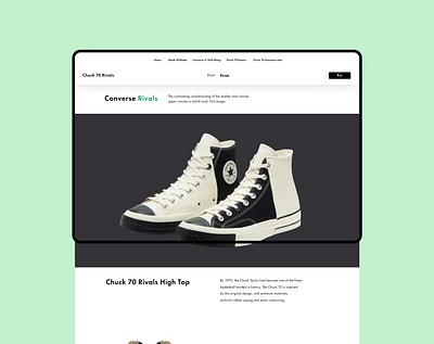 Converse FALL 2020 Promo animation clean design ecommerce landing minimal ui ux web website