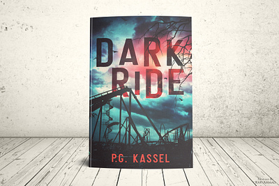 Dark Ride book cover book cover design design ebook cover graphics design typography