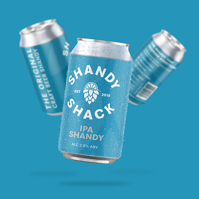 Shandy Shack Can Design beer can beer can design beer packaging beerlogo brand design brand identity design brand strategy branding can design can mockup hops ipa ipabeer logodesigner mockup packaging packaging design packaging mockup packagingpro shandy