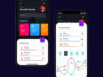 Todo list manager for creatives app appconcept application design designer ios iphone mobile ui ui design user experience user interface user interface design userexperiencedesign userinterface ux