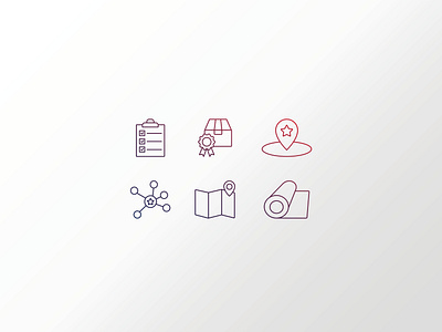 Logistics Icon Set design icon iconset illustration vector