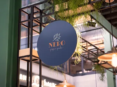 NERO Italian branding design dribbble graphicdesign identity illustration logos logotypedesign photoshop signage