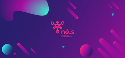 Nó.s Produção Colaborativa brand brand design brand identity branding design logo visual identity