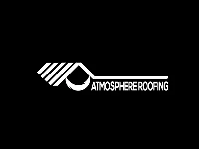 atmosphere roofing 1 art branding design flat graphic design icon illustration logo minimal vector