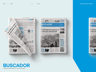 Buscador | Tapa argentina art director branding buenosaires cosgaya design diario diseñografico editorial editorial art editorial design experimental fadu logo logodesign logos marca typogaphy typography uba