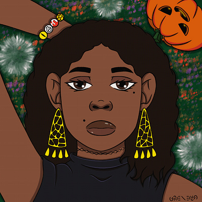 Spooky Yamn animated gif animation gif illustration