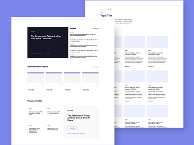 Blog Redesign | Wireframes agency blog blog design blog redesign figma ui uiux ux web design web design agency web designer website design wireframe wireframes