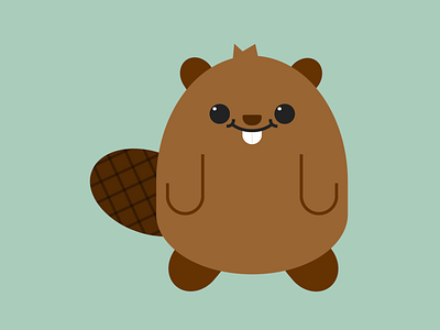 Beaver animal beaver cartoon css css art css drawing css3 gopher html html css html5 illustration vector vector art