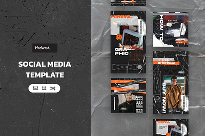 FREE SOCIAL MEDIA TEMPLATE advertising branding design hypebeast instagram instagram stories instagram template social media social media pack template