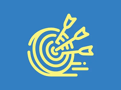 Day 85 - Archery 100 Icons Daily 100days archery design icon illustration leeayr logo minimal vector