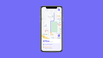 Daily UI #020 app dailyui design location tracker ui uiux ux