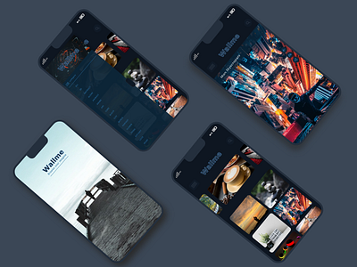 shot post app design app design ui ux wall art wallpaper web website