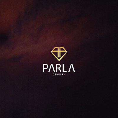 "PARLA" Logo brand brand design branddsign branding design designer jewelry logo logojewelry logos minimal minimalist minimalist logo