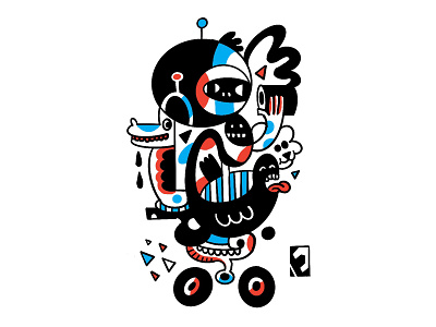 Animal Transport art character clean concept design doodle drawing flat illustration ink minimal painting