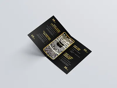 BROSUR UMROH branding design graphicdesign hajj illustrator umrah