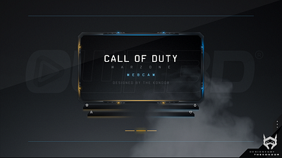 Warzone Webcam Concept branding facecam illustrator logo photoshop stream streamer twitch webcam