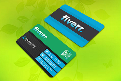 I will do design professional modern and luxury business cards black black and white blue business card design business logo businesscard craditcard data giltter green logo mastercard postcard thank you card visa card vista web design website website design white