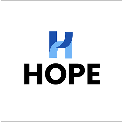 Hope logo branding graphic design h logo h mark logo logo