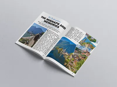 Travel Magazine Layout Design book design brochure corporate magazine creative magazine graphic design layout design magazine magazine design magazine layout modern magazine professional magazine travel travel magazine travel poster