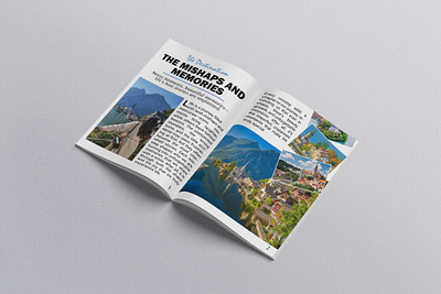 Travel Magazine Layout Design book design brochure corporate magazine creative magazine graphic design layout design magazine magazine design magazine layout modern magazine professional magazine travel travel magazine travel poster