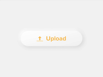 Upload Button Animation button animation button design buttons micro interaction neumorphic design neumorphism upload upload file