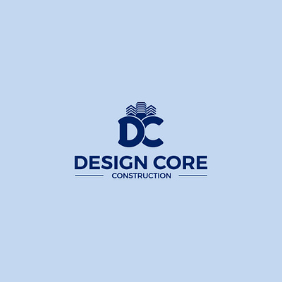 Design Core Logo branding construction company construction logo design design logo flat icon illustration illustrator logo logodesign logotype real estate agent real estate branding real estate logo