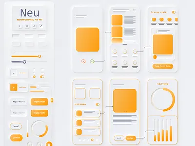 NEUMORPHISM app design figma illustration neumorph neumorphic neumorphic design neumorphism neumorphism ui ui web