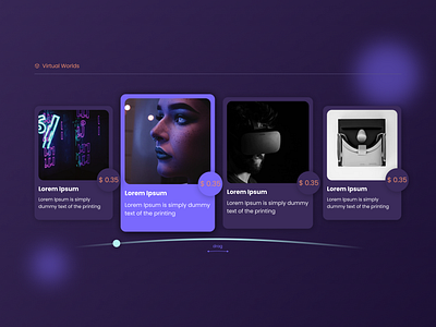 Slider for products | UX UI black design gradient minimal slider ui uiux ux vector violet